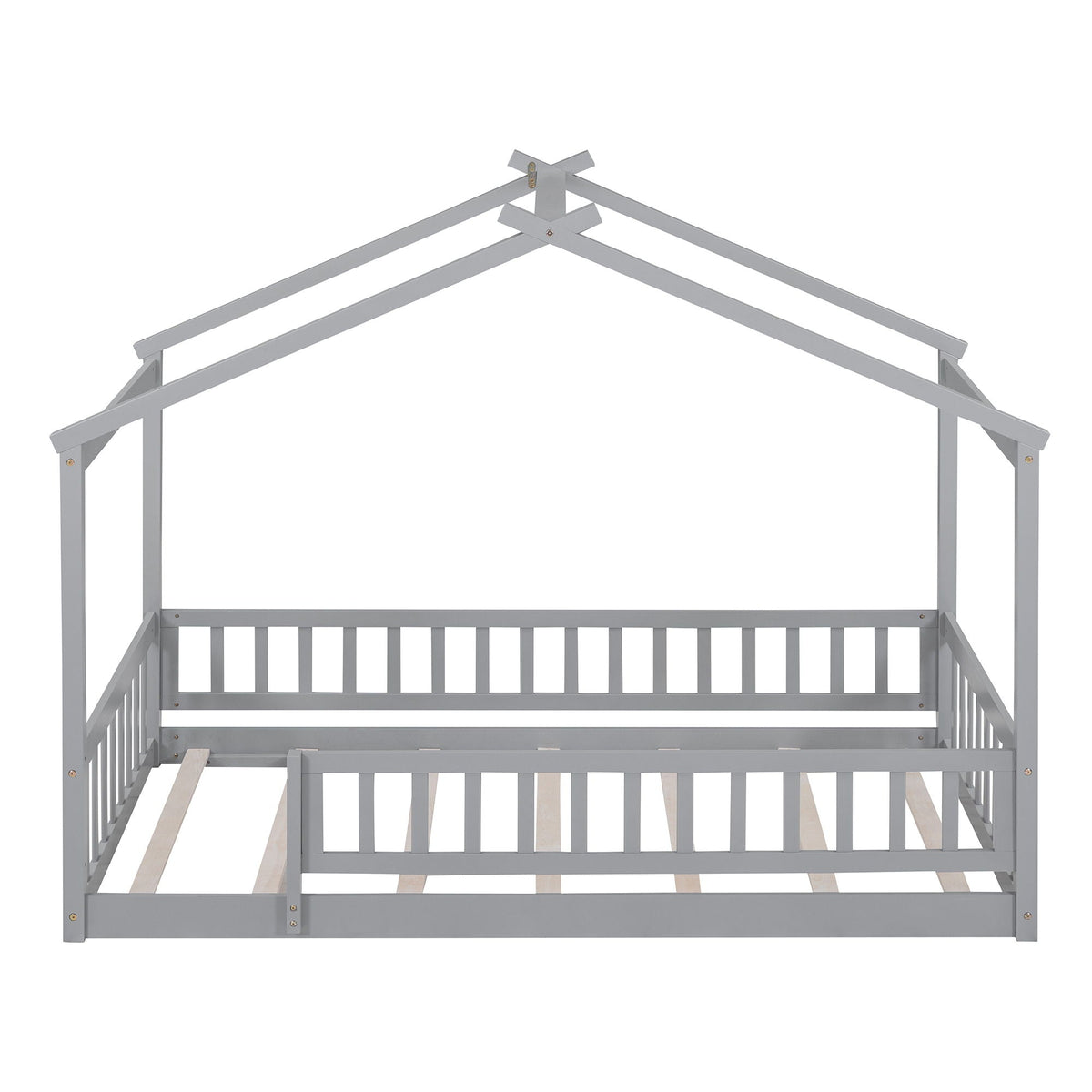 Bed House Bed Frame With Fence