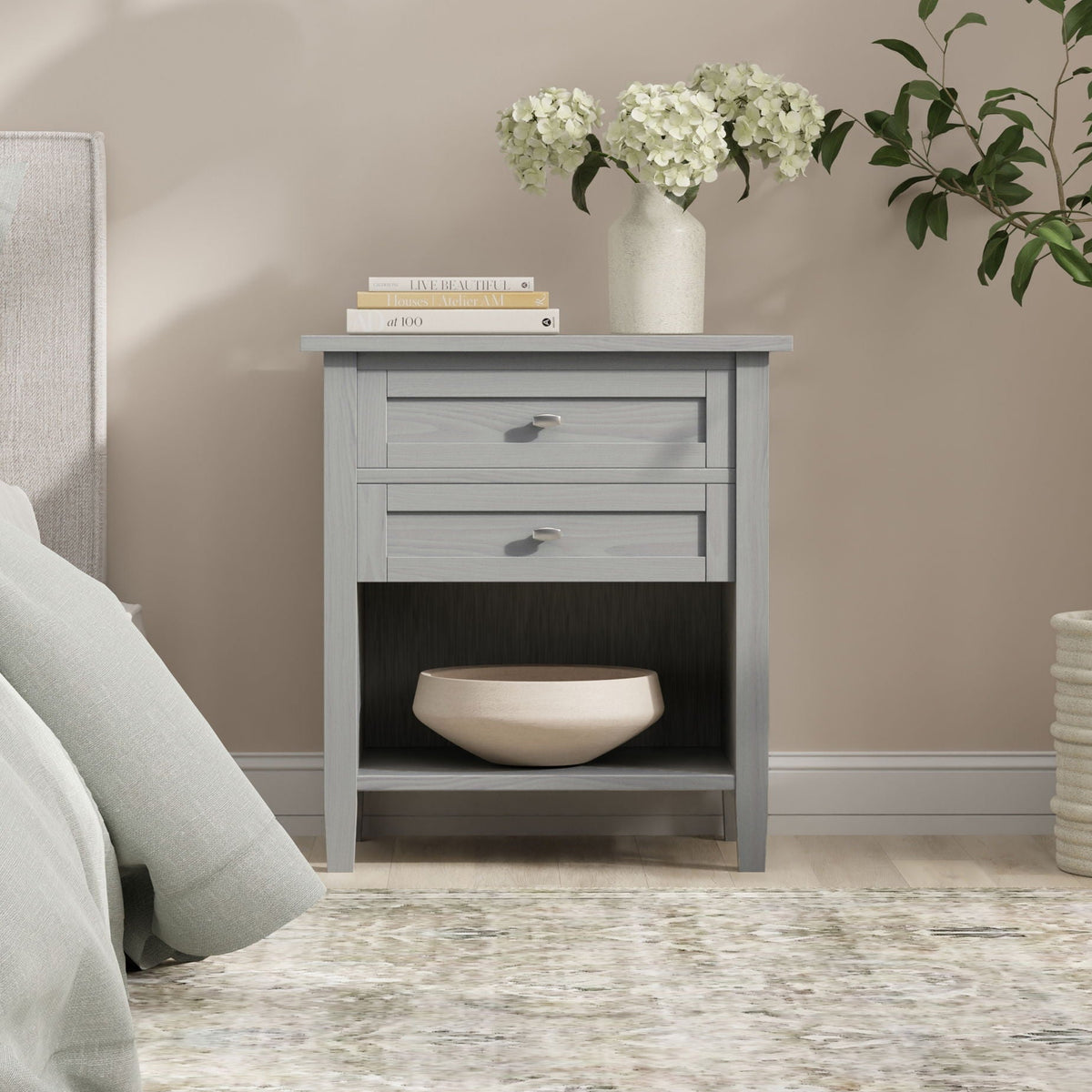 Warm Shaker - Handcrafted Bedside Table