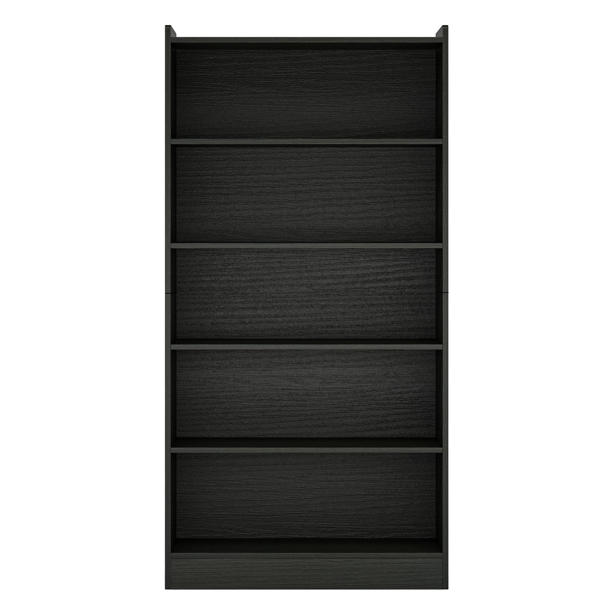 70.87" 6-Tier Modern White Library Bookshelf