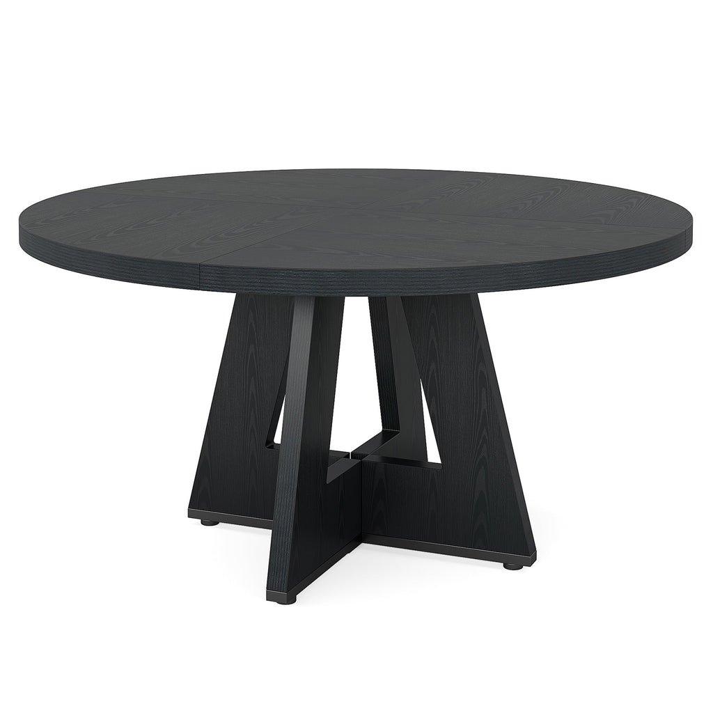 47" Round Farmhouse Dining Table