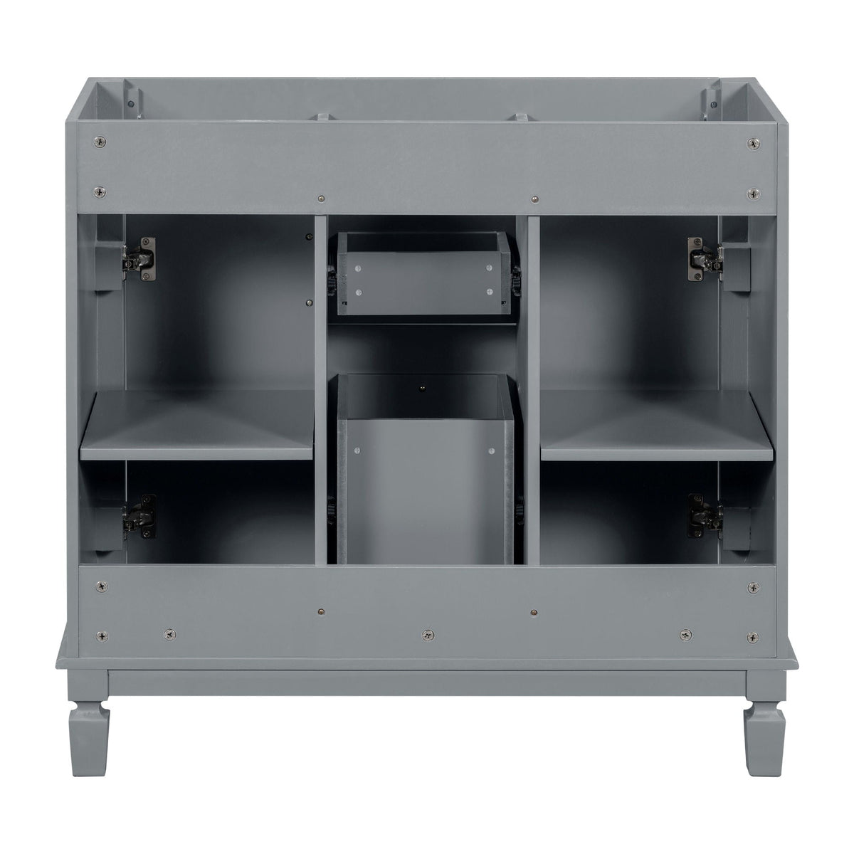 Bathroom Vanity Cabinet With 2 Soft Closing Doors And 2 Drawers