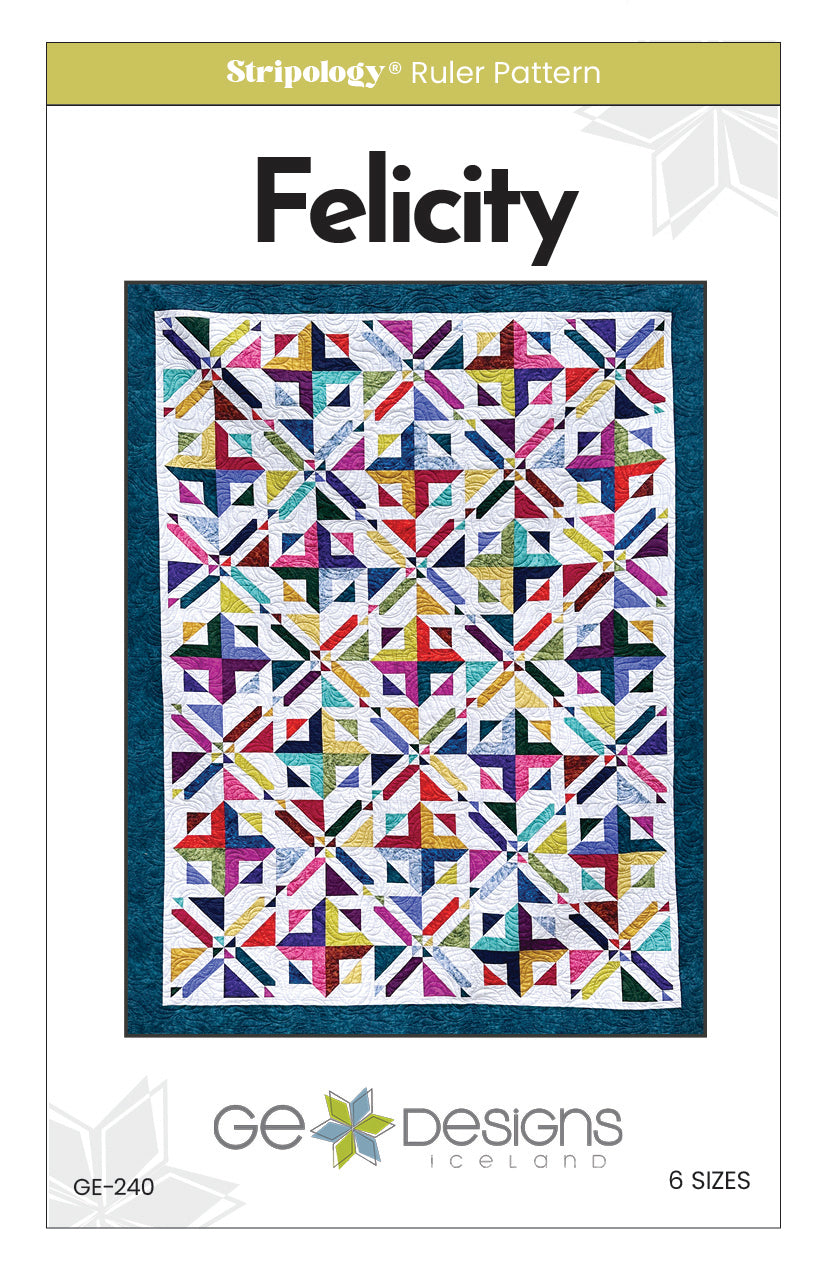 Felicity -  1/2 yard or Fat Quarter Pattern 240