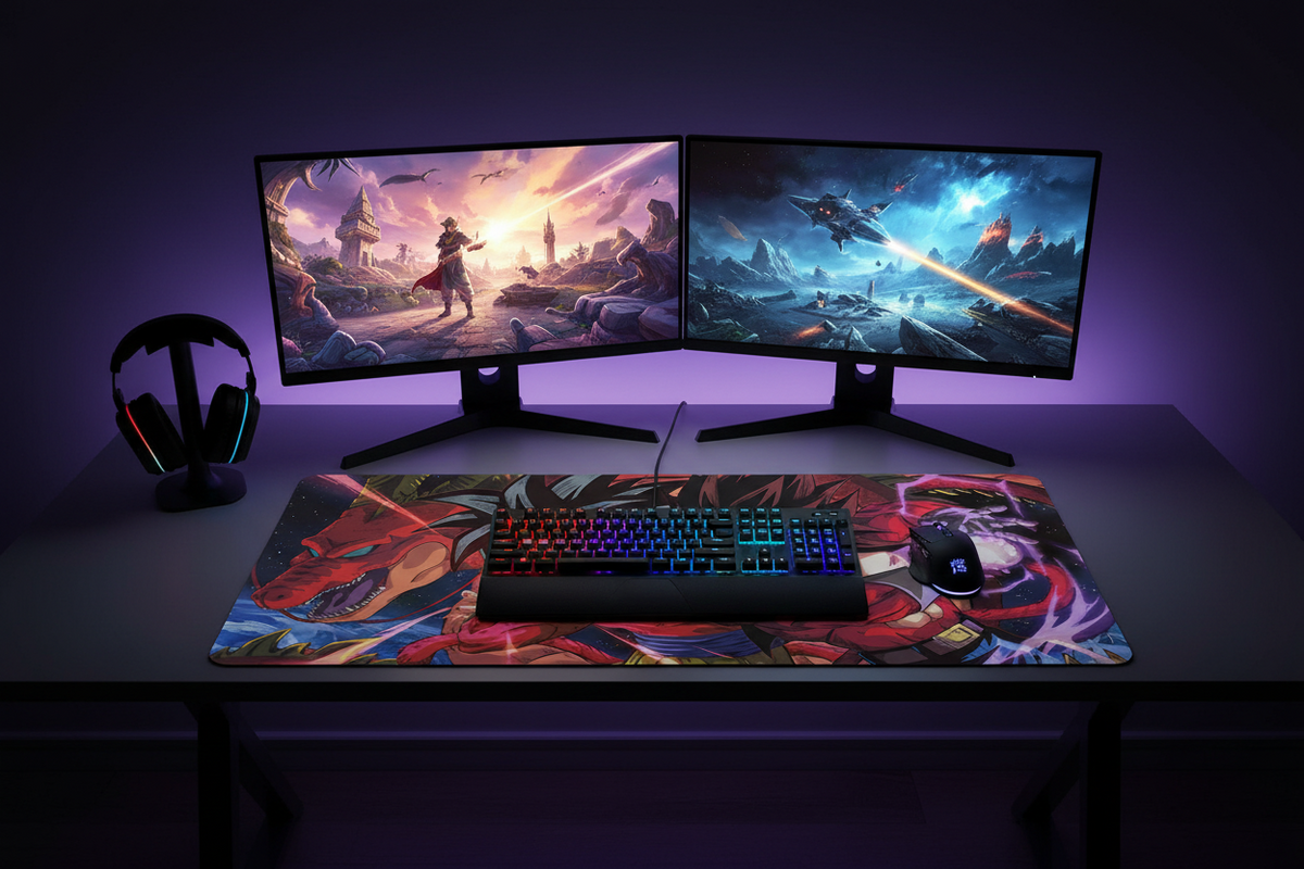 Dragon Ball Z Gaming Mouse Pad - Perfect for PC Gamers and DBZ Fans