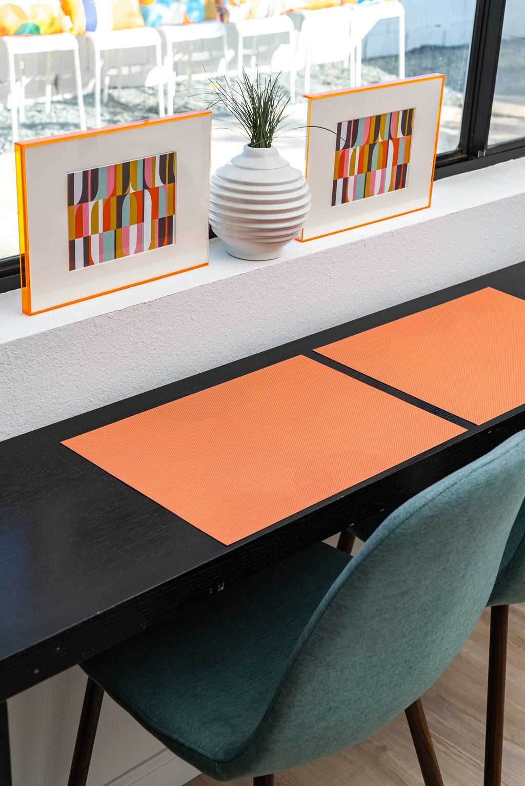 Starburst double-sided Woven Placemat