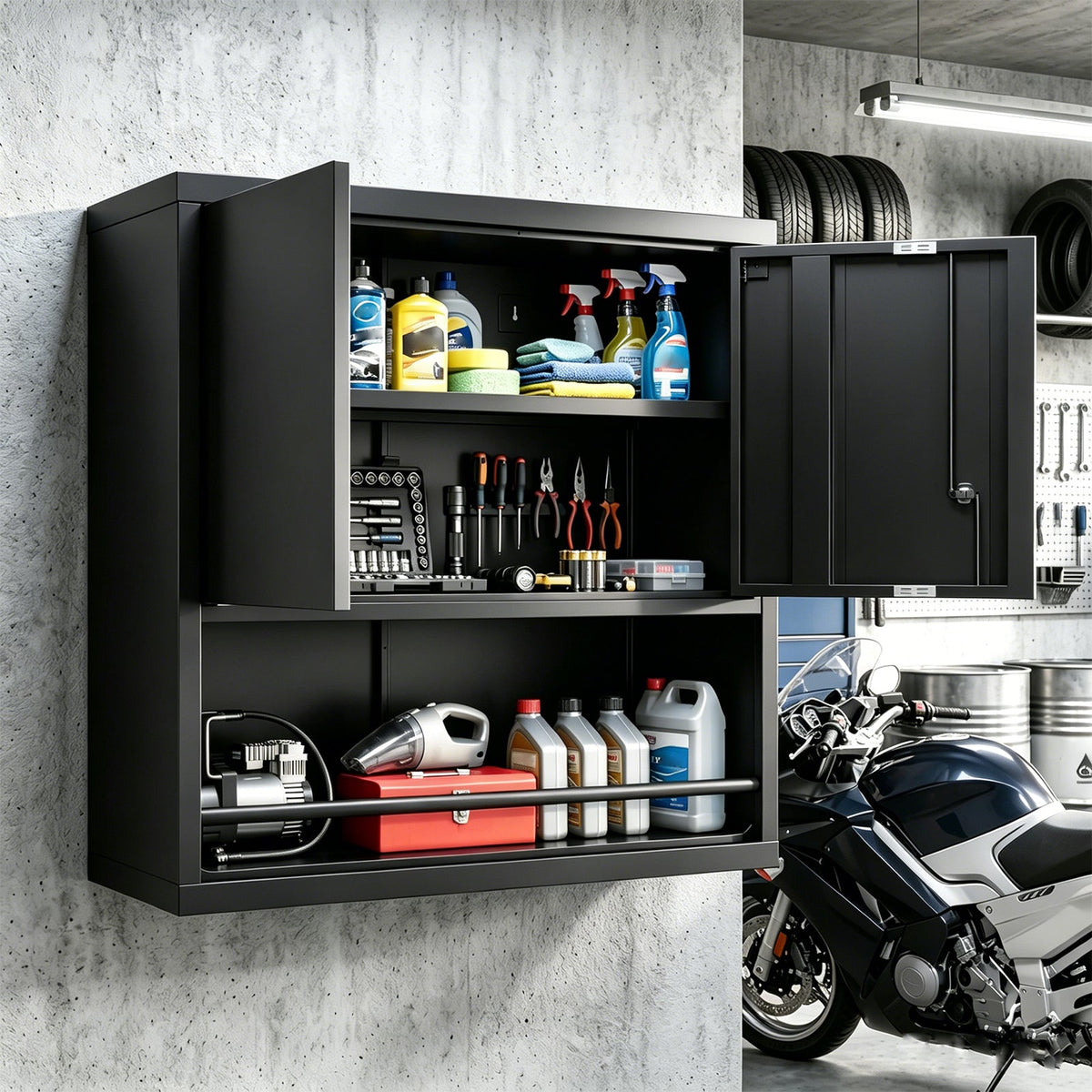 Metal Adjustable Storage Cabinet