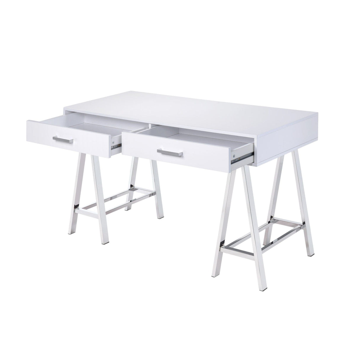 Coleen - High Gloss Writing Desk With USB