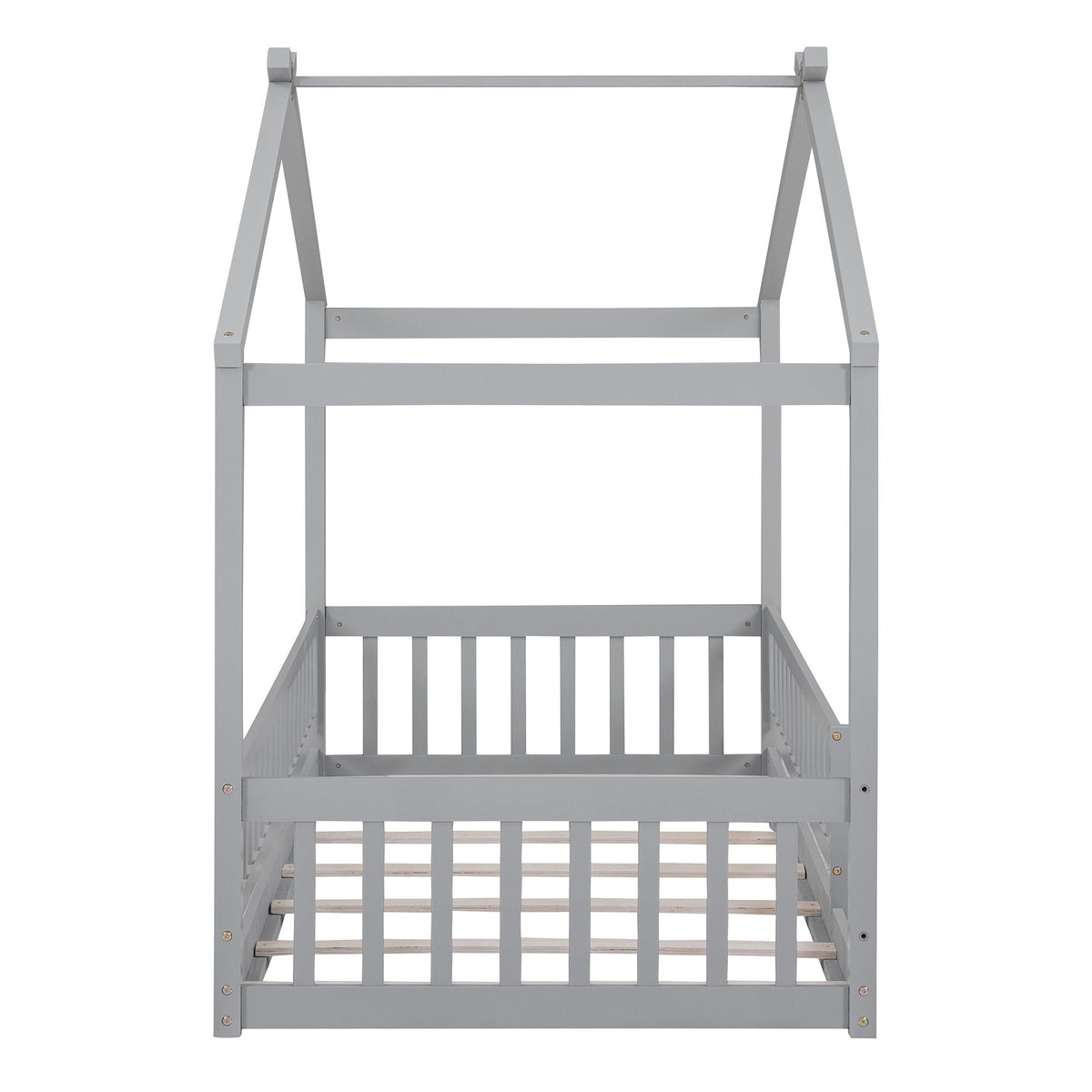 Bed House Bed Frame With Fence