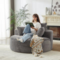 55'L Corduroy Sponge Single Sofa
