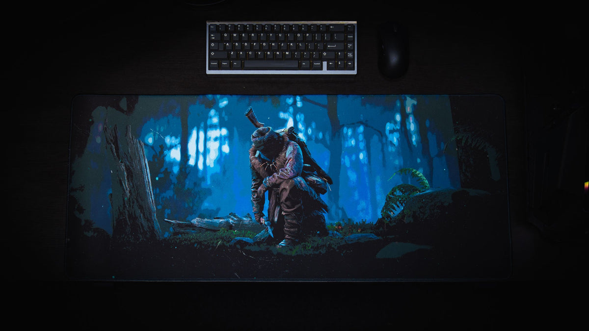 "Hunted" — Rust Deskmat
