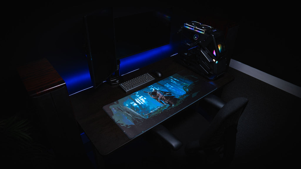 "Hunted" — Rust Deskmat
